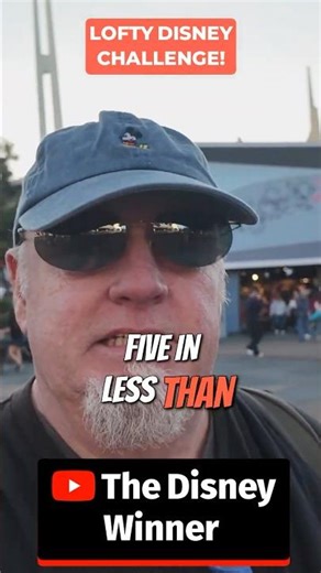 Impossible Disneyland challenge?