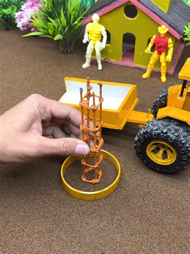 Build a Miniature Concert Cement Pillar