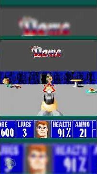 Wolfenstein 3D SEGA Gameplay | Classic FPS Action