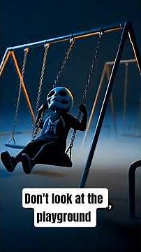 NEVER WATCH THE PLAYGROUND AT MIDNIGHT.. Here is why💀 #dark #scarystories