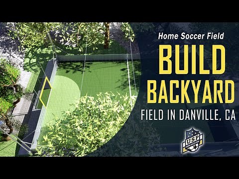 Backyard Soccer Field in Danville, CA