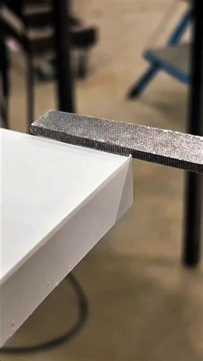 Precision Edge Trimming: Using a File for Perfect Corners
