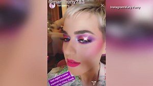 Katy Perry has a spa day complete with thigh cupping session