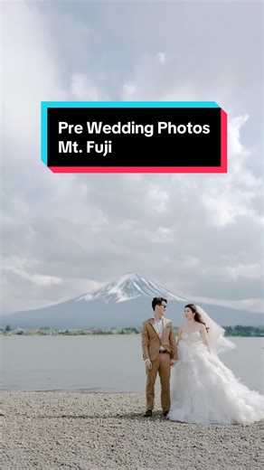 Dreamy Pre-Wedding Photoshoot in Japan's Mt. Fuji