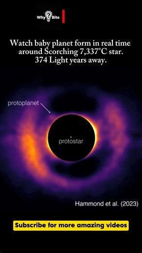How a Baby Planet Is Born #BabyPlanet #PlanetFormation #Astronomy