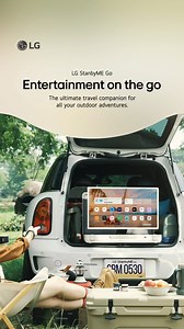 1.9K views · 6 comments | Introducing the new StanbyME Go Portable Smart Screen! The briefcase design and built-in battery makes StanbyME Go the perfect screen to take to your next getaway, camping trip, or wherever your travels take you. https://www.lg.com/au/lifestyle-screens/stanbyme-go/?ec_model_status_code=ACTIVE | LG Global | Facebook