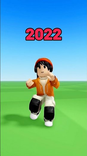 Evolución de mi avatar de Roblox con los años #roblox #robloxedit #robloxshorts