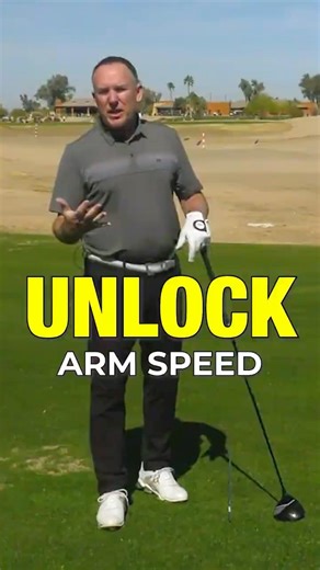 Let Your Arms Relax And Rotate #golf #golfswing #golftechnique