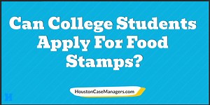 Can College Students Apply For Food Stamps?
