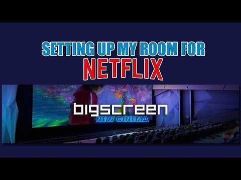Big Screen Oculus Quest: Setting Up My Room For Netflix Streaming
