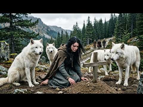 An Omega Found 20 White Wolves Around Her Father’s Grave One Was the Alpha King Repaying an Old Debt