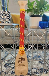 MILITARY PADDLE With Engraved Logo and Personalized Message - Etsy