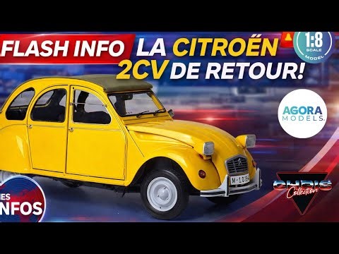 Agora Models makes a strong impact with the Citroën 2CV (Classic & 007)