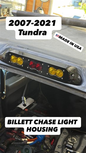 Cutless Designs | A closer look at our 2nd gen (2007–2021) Tundra 3rd brake light chase light housing. As always, every part is machined right here in the... | Instagram