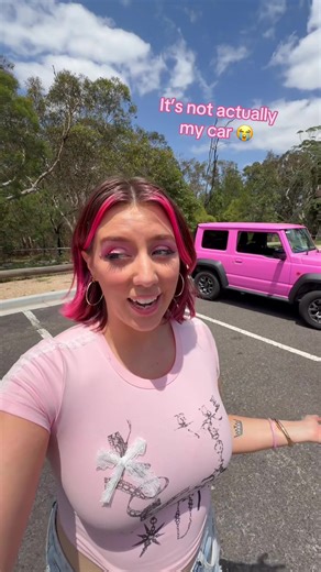 Genevieve's Pink Suzuki Jimny: A Lovely Surprise!