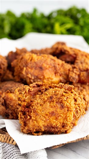 803K views · 13K reactions | Everything you need to know to make crispy, juicy, finger-licking good fried chicken at home. https://thestayathomechef.com/fried-chicken/ | The Stay At Home Chef | Facebook
