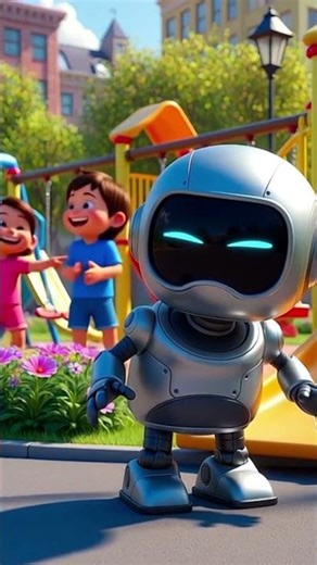 Robot learning #cartoon #funny #robot