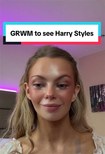 GRWM to see Harry Styles!! Here is my fool proof easy concert makeup routine! #HarryStyles #ConcertMakeup #ConcertMakeupRoutine