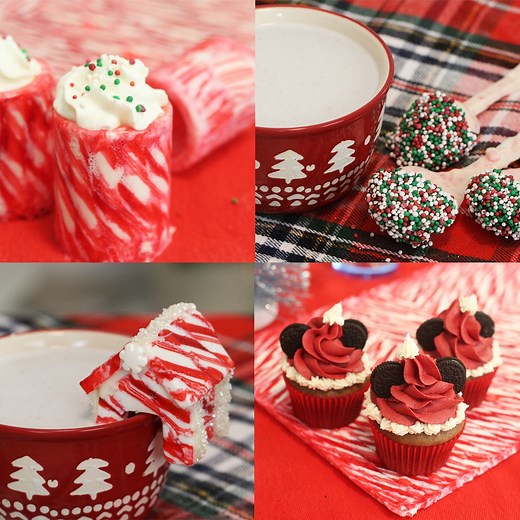 129K views · 5.5K reactions | Too many leftover candy canes? Put them to use by making a candy cane platter, shot glasses, spoons and mini mug toppers! | Tastemade | Facebook