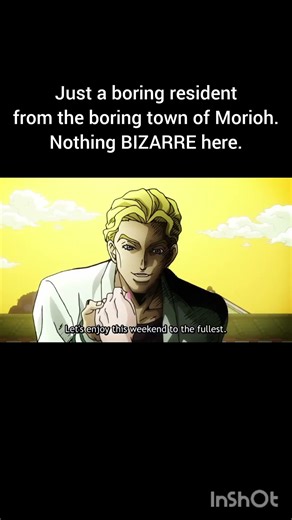 Kira: Welcome to Morioh #jojosbizzareadventure #shorts