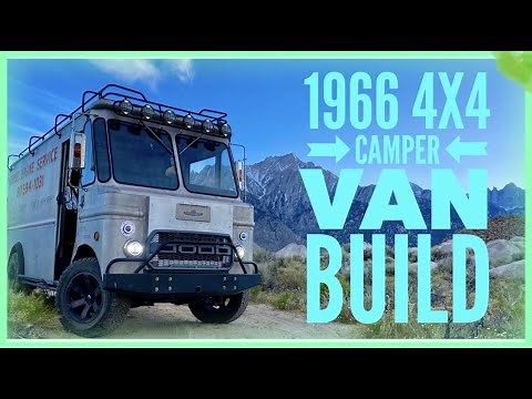 Van build, 1966 Step van on a 2017 4x4 F150 chassis. DIY van tour, van life. Camper van overlanding