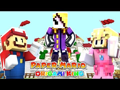 Minecraft Super Mario - The Origami King Final Battle! [19]
