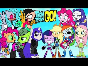 Teen Titans Go! Color Swap Raven Transforms My Little Pony MLP Surprise Egg and Toy Collector SETC