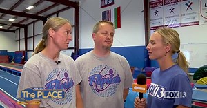 Local tumbling gym trains beginners to elite