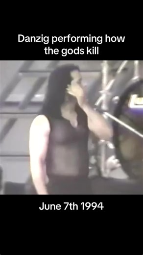 Danzig Live Performance: How the Gods Kill