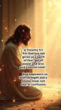 2 Timothy 1:7 #jesus #bible #bibleverse #biblestudy