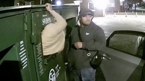 Thieves caught climbing into bin to steal thousands of pounds of donated clothing