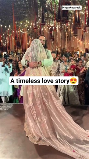 Anant Ambani holding Radhika Merchant close—a moment filled with love and forever❤️ #viralshorts