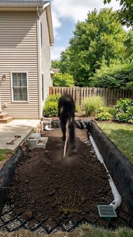 DIY Backyard Drainage System Installation