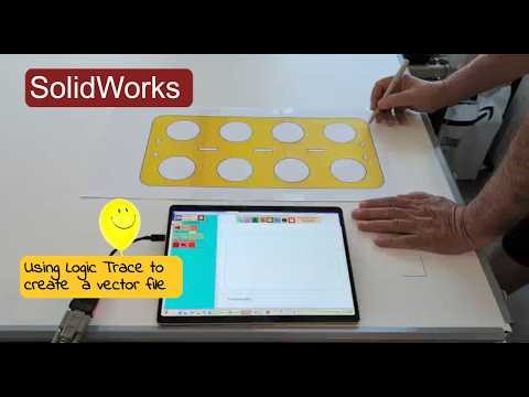 Quickly and easily create DXF files to load into Solidworks or any CAD or CNC software