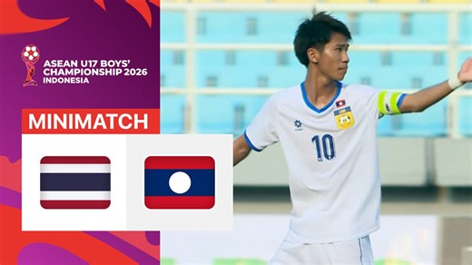 Thailand vs Laos - Mini Match | ASEAN U17 Boys' Championship 2026