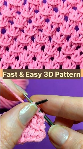 Fast & Easy 3D Pattern!