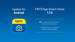 AVM FritzApp Smart Home: Update bringt Verbesserungen