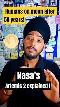 Finally!! humans on moon after 50 years 🌕 #nasa #moon