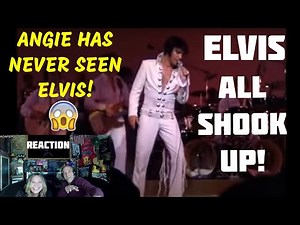 Reaction - 1st time watching ELVIS PRESLEY! All Shook Up / Suspicious Minds - Angie & Rollen