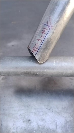 Billions of welders don't know this! How to easily join T-pipes #metalwork #welding #idea #art