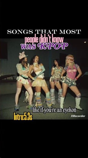• | • Songs That Most People Didn't Know Was KPOP • | •