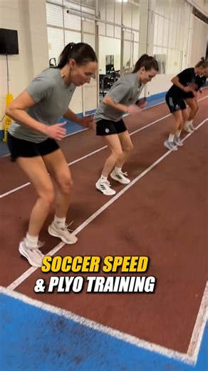 Shea Pierre | Speed & Performance Coach on Instagram: "🚨 Soccer Speed & Plyo Training ⁣ ⁣ 🔗 For more info on our speed training system, check the link in our bio.⁣ ⁣ Week 1 – Off-Season Speed Work⁣ ⁣ ⚡️ Quick Ground Contacts⁣ Primes the nervous system and builds ankle stiffness for faster takeoffs.⁣ ⁣ ↔️ Lateral Box Jumps⁣ Develops side-to-side force, stability, and change-of-direction power for soccer.⁣ ⁣ ⬇️⬆️➡️ Depth Drop → Hurdle → Broad Jumps⁣ Trains force absorption and explosive power tr
