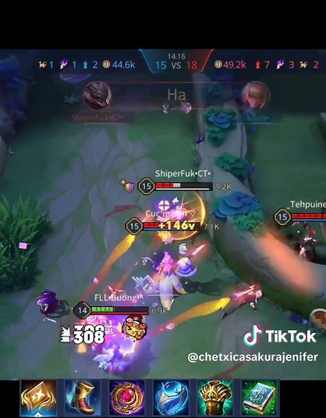 Hà Lan siêu cấp hồi máu 😳#lienquanmobile_garena #aov #helen #xhh #build