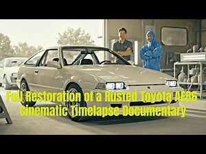 Full Restoration of a Rusted Toyota AE86 | Cinematic Timelapse Documentary