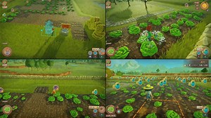 父子本地4人合作《一起玩农场2》 Farm Together 2 没有任务，轻松治愈的种田游戏。可以本地4人，也可以联机16人，联机去别家帮人收菜