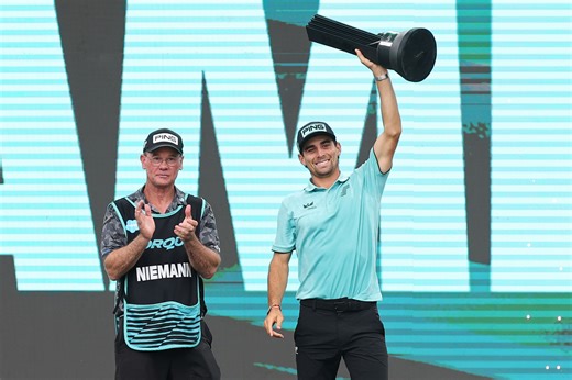 "Six exhibition wins is no joke"; "MC at Oakmont" – Fans react to Joaquin Niemann’s LIV Golf Virginia 2025 victory