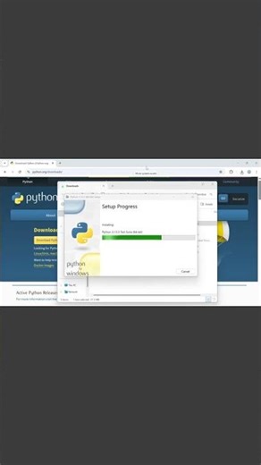 Python tutorial how to install