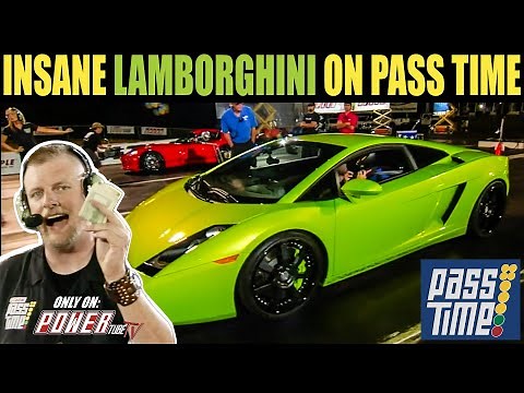 PASS TIME - Insane Lamborghini On Pass Time!