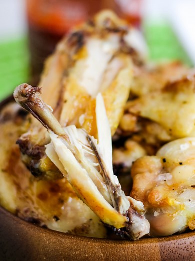 Crispy Baked Chicken Wings – Using the Convection Setting