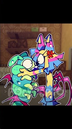 SQUIRM 🐛 | ORIGINAL | #dandysworld #animation (DON'T REUPLOAD MY VIDEO EVEN IF YOU CREDIT)